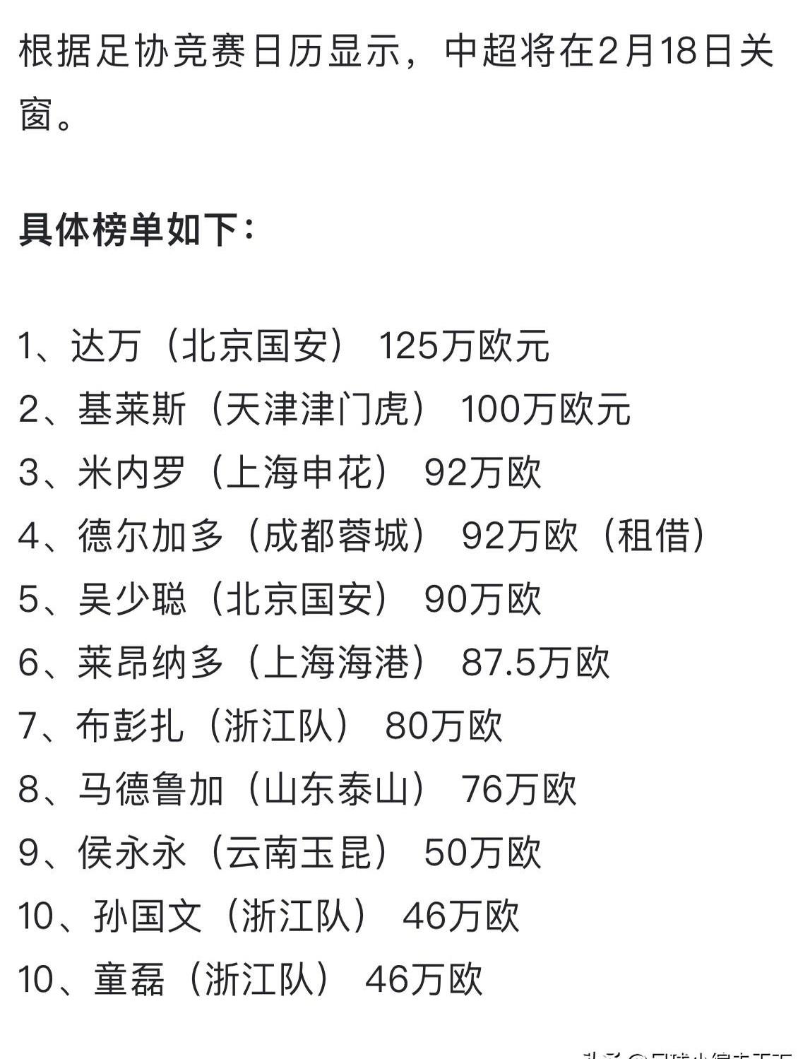转会费泡沫：1亿欧元买人值不值？的简单介绍